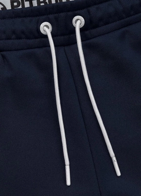 Spodnie dresowe Pit Bull Oldschool Tape Logo Terry Group granatowe