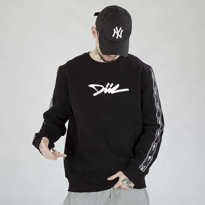 Bluza Diil Crewneck Tape czarna