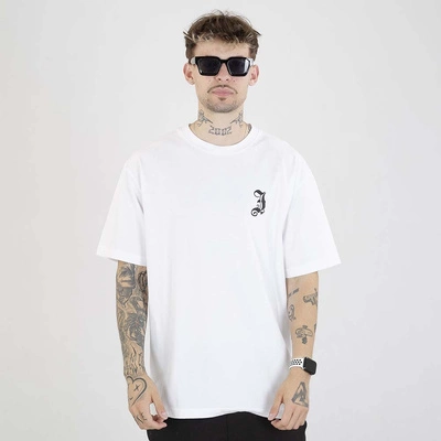 Koszulka Jigga Wear Oversize Gothic biała