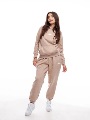 Spodnie Dresowe Nice View Brand Small beżowe