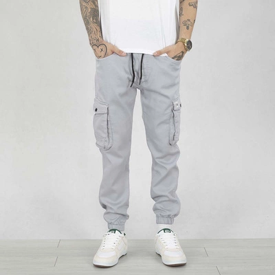 Spodnie Jogger Cargo I8 Denim BOY17 grey