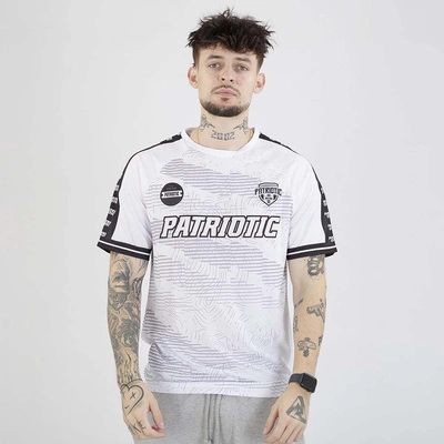 Koszulka Patriotic Football Lines biała