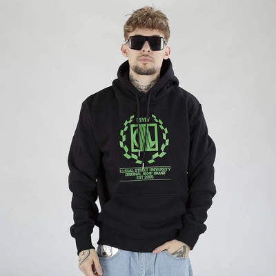 Bluza Diil Hoodie Laur czarna zielona