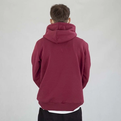 Bluza 360CLTH Hoodie MR Shenille bordowa