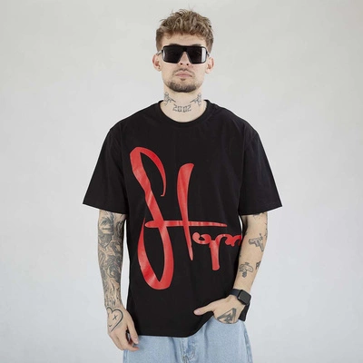 Koszulka Stoprocent Red Tag czarna