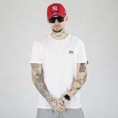 Koszulka Alpha Industries Basic Logo 258500 2Pack czarna biała