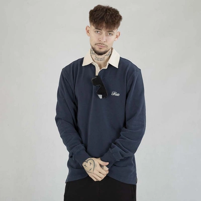 Long Polo Prosto Dimes granatowy