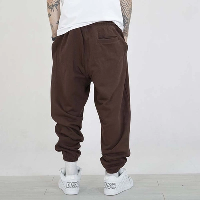 Spodnie dresowe Prosto Rony brązowe