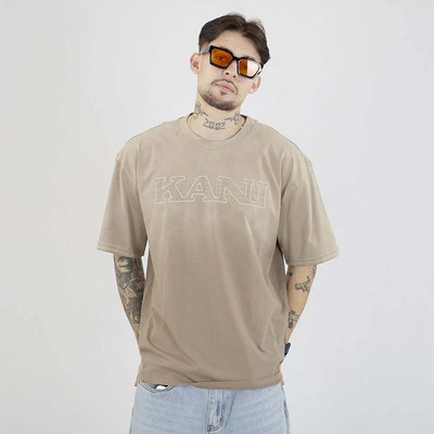 Koszulka Karl Kani Retro Washed PD00007529 brązowy