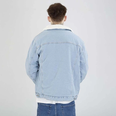 Kurtka I8 Denim Katana Jeansowa jasna niebieska 