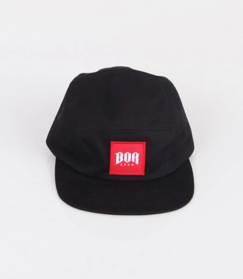 Biuro Ochrony Rapu-Czapka Kwadrat New 5-Panel Czarny