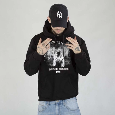 Bluza Chada Hoodie Ty Mnie Nie Osądzaj czarna