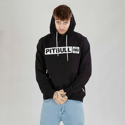 Bluza Pit Bull Hoodie Terry Hilltop czarna