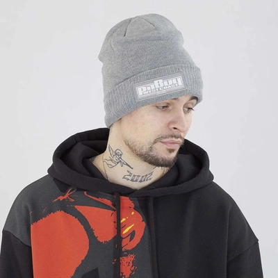 Czapka Pit bull One Tone Boxing szara