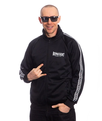 Brain Dead Familia BDF Bluza Rozpinana Czarny