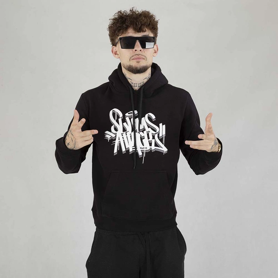 Bluza Hoodie RPS Rychu Peja Solufka Slums Attack Tag czarna