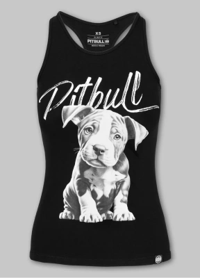 Tank top Pit Bull Puppy czarny