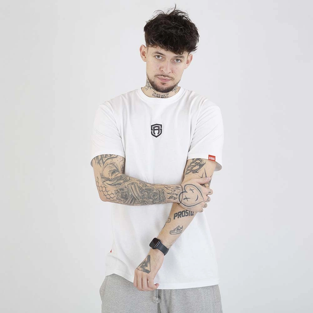 Koszulka Street Autonomy Logo Fuck biała