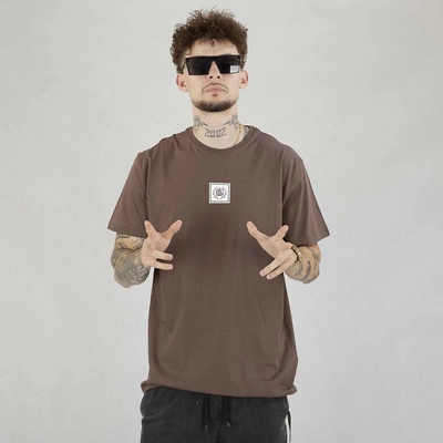 Koszulka Diil Stamp brązowa