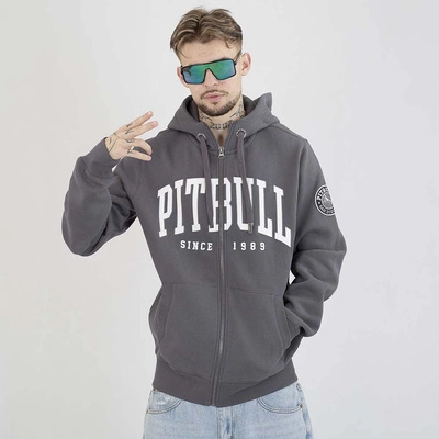 Bluza Pit Bull Hoodie ZIP Norton grafitowa
