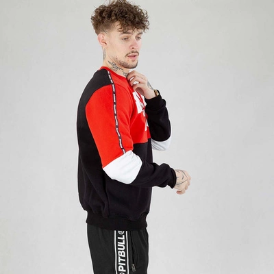 Bluza Patriotic Crewneck Cls Line biało czarno czerwona