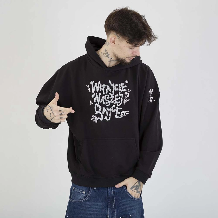 Bluza Stoprocent Hoodie Witajcie W Naszej Bajce czarna