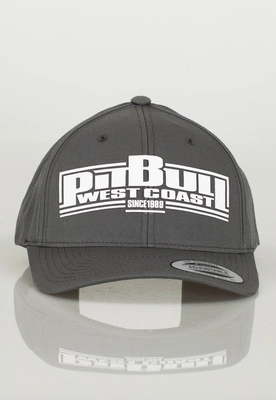 Czapka Snapback Pit Bull Classic Boxing ciemno szara