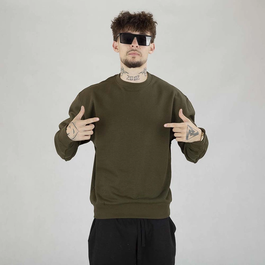 Bluza Crewneck Niemaloga khaki