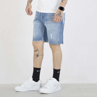 Krótkie Spodenki I8 Denim Sho18 blue