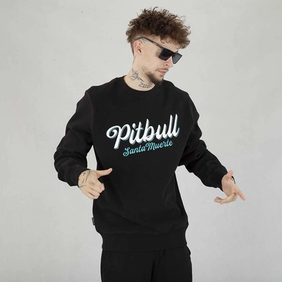 Bluza Crewneck Pit Bull Santa Muerte czarna