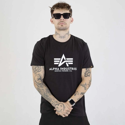 Koszulka Alpha Industries Basic 100501 czarny