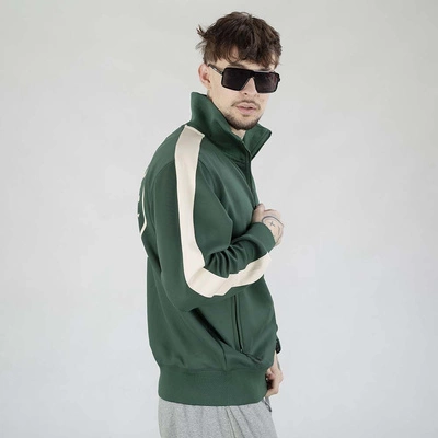 Bluza Pit Bull Crewneck Zip San Diego CA głęboka zieleń