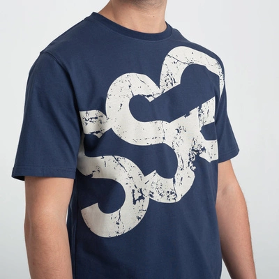 Koszulka Smoke Story Vintage Big Granatowa