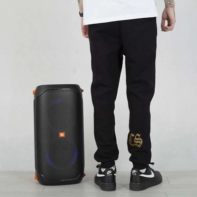 Spodnie dresowe Ciemna Strefa Gotyk czarno złote