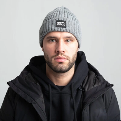 Czapka Zimowa Smoke Story Anglistic Beanie Unisex Szara