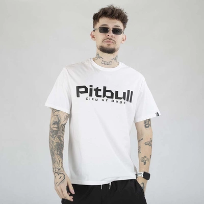 Koszulka Pit Bull City Of Dogs biała