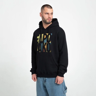 Bluza Z Kapturem El Polako City Czarna