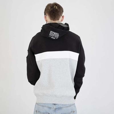 Bluza Pit Bull Hoodie Gibson czarna szara