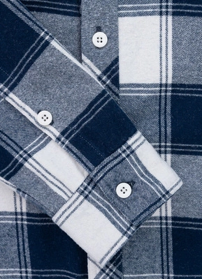 Koszula Pit Bull Mitchell Classic granatowo biała