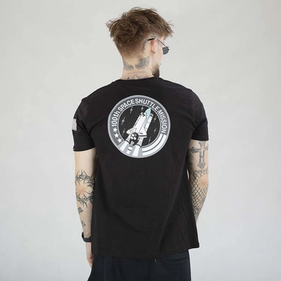 Koszulka Alpha Industries Space Shuttle 176507 czarna