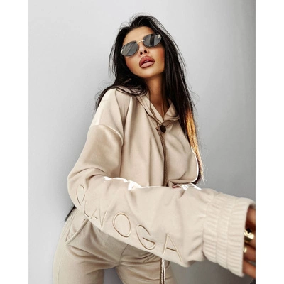 Komplet dresowy Olavoga Lagos beżowy