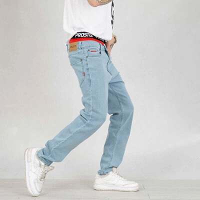 Spodnie Prosto Pocklog light blue jeans