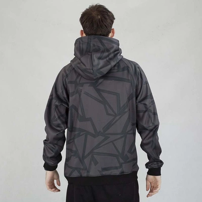Bluza Hoodie Dudek P56 Geometric FT czarna