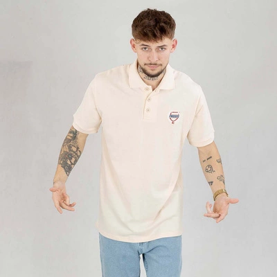 Long Polo Prosto Dine beżowy