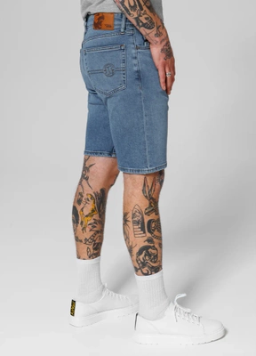 Krótkie Spodenki Pit Bull Highlander Jeans Classic Wash