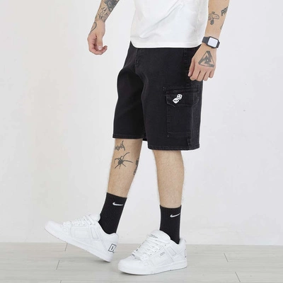 Krótkie Spodenki Lucky Dice LD Haft Name czarne