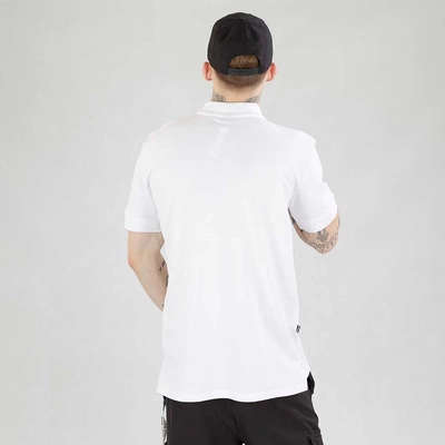 Koszulka Polo Diil Laur biało czarna