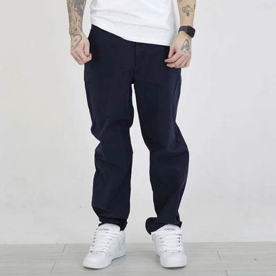 Spodnie Regular Prosto Petrol granatowe