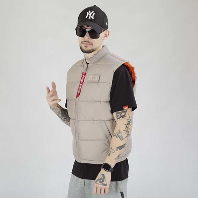 Bezrękawnik Alpha Industries Puffer 118109 beżowy