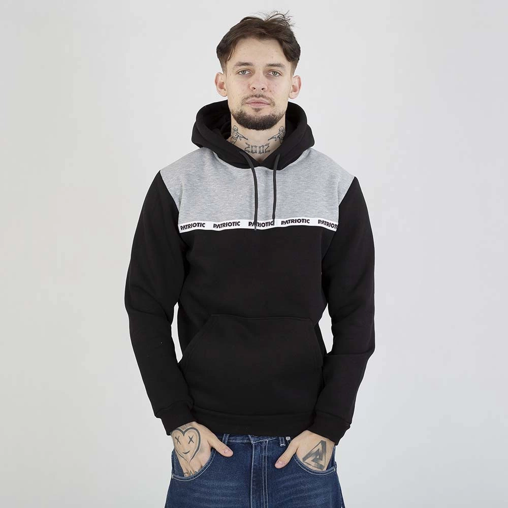 Bluza Patriotic Hoodie P-Modern Tape czarna